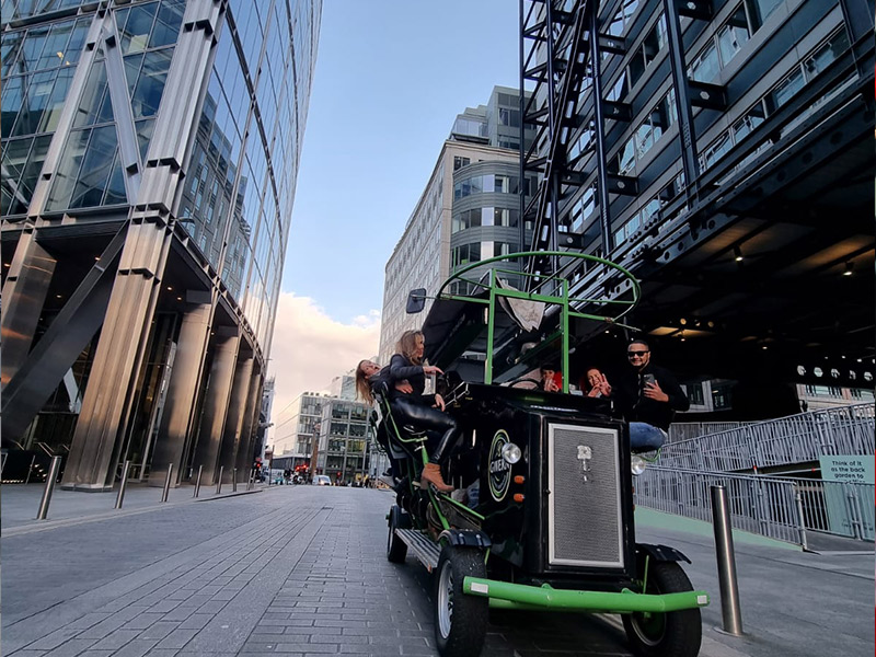 beer bike in London