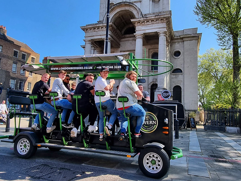 beer bike tours london